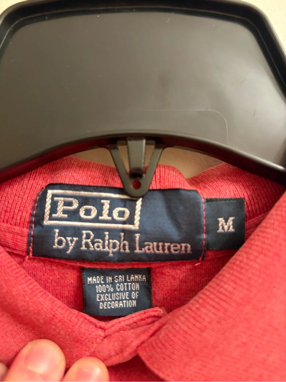 Polo by Ralph Lauren | Men's Red Classic Polo Shirt- 100% Cotton